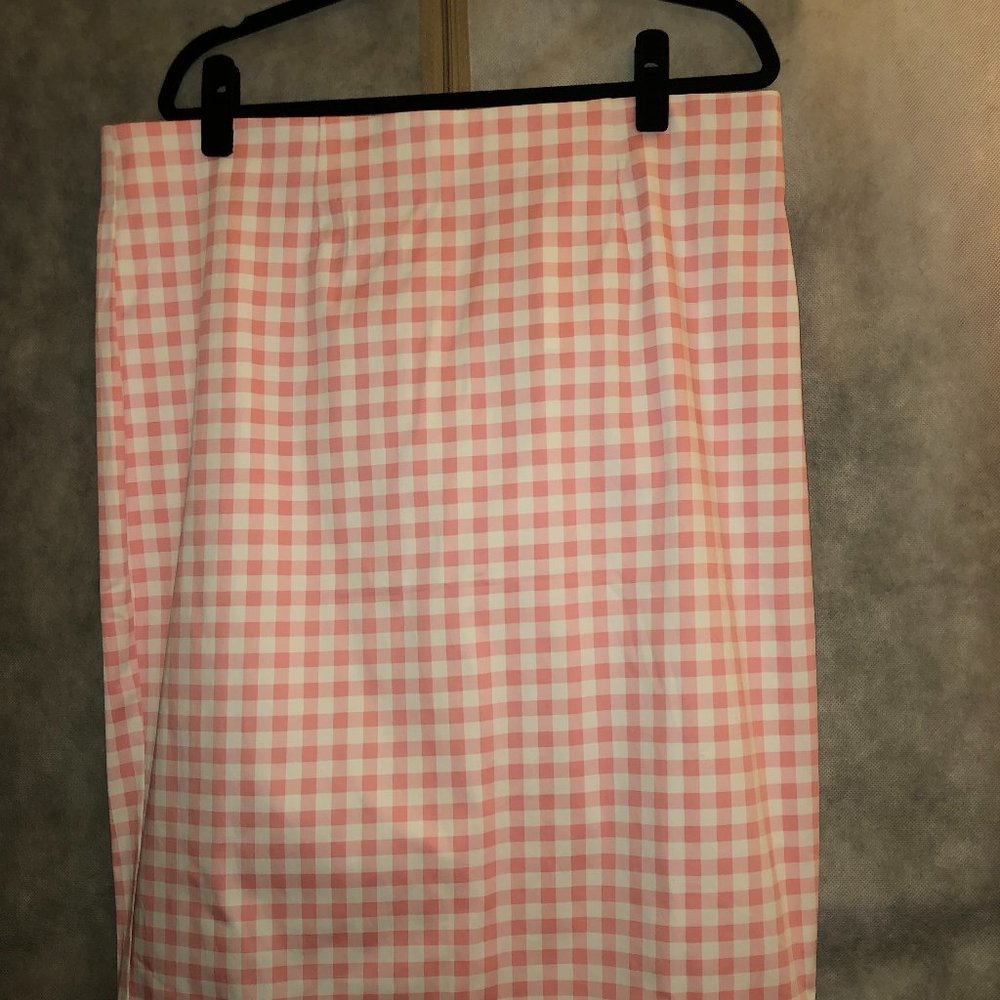 Gingham skirt